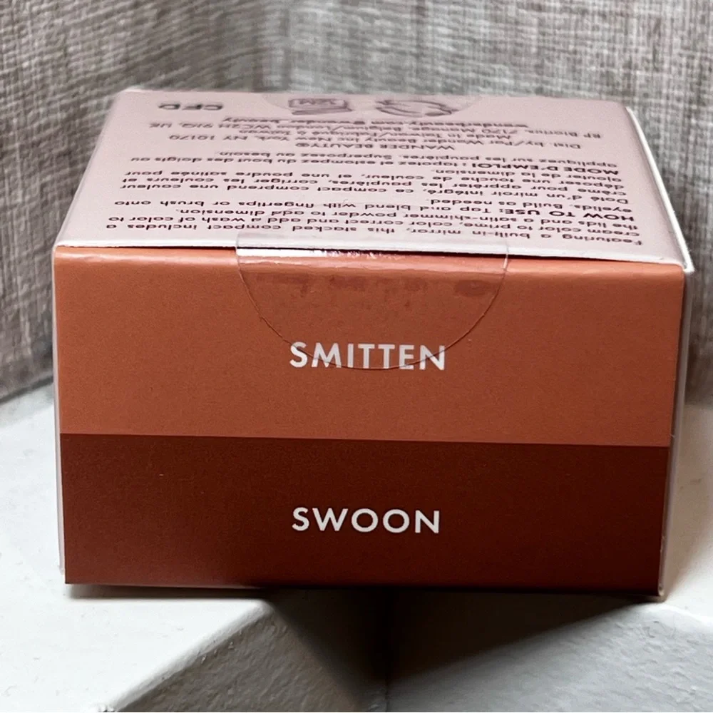 WANDER Beauty Eyeshadow Duo Double Date Powder Smitten Cream Swoon NIB Mirror
